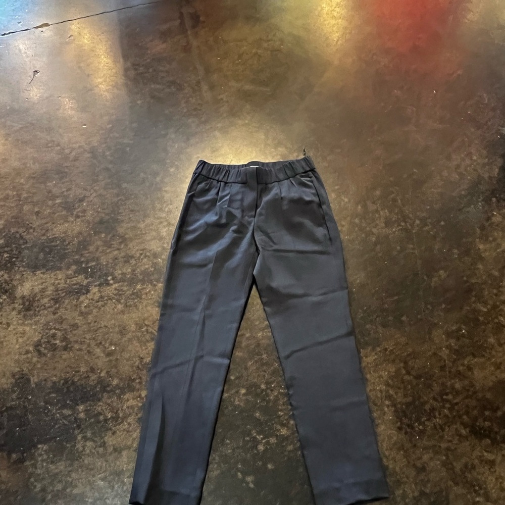 Brunello Cucinelli Gray Cropped Pants Ankle Length 38 2
